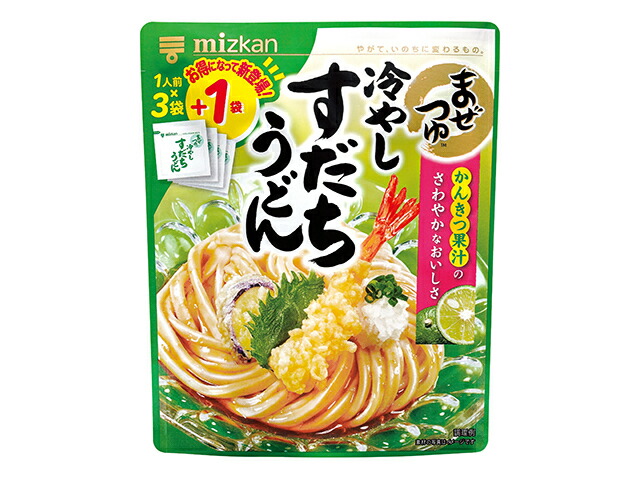 Ｍｉｚｋａｎ まぜつゆ　冷やしすだちうどん