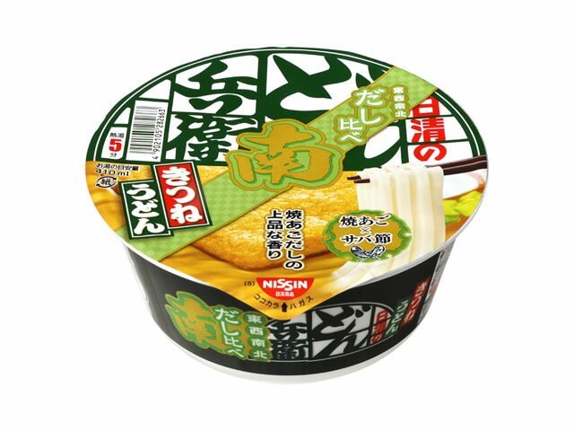日清食品 どん兵衛きつねうどんだし比べ南