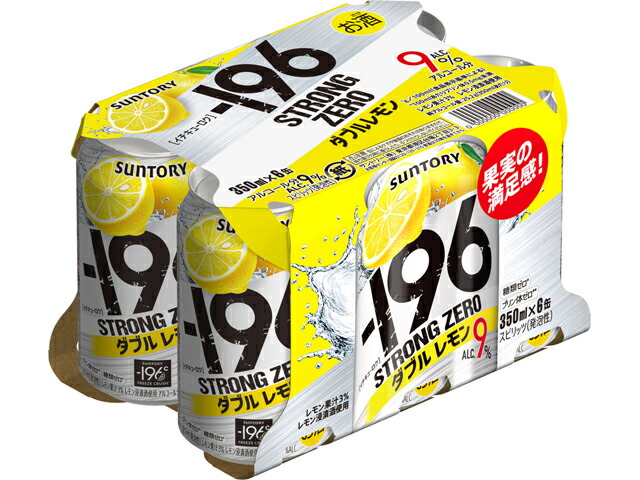 サントリー -１９６℃ストロング＜レモン＞６缶（通年）