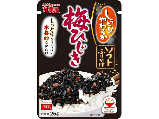 丸美屋食品工業 丸美屋　ソフトふりかけ　梅ひじき　ＮＰ　２５ｇの商品画像