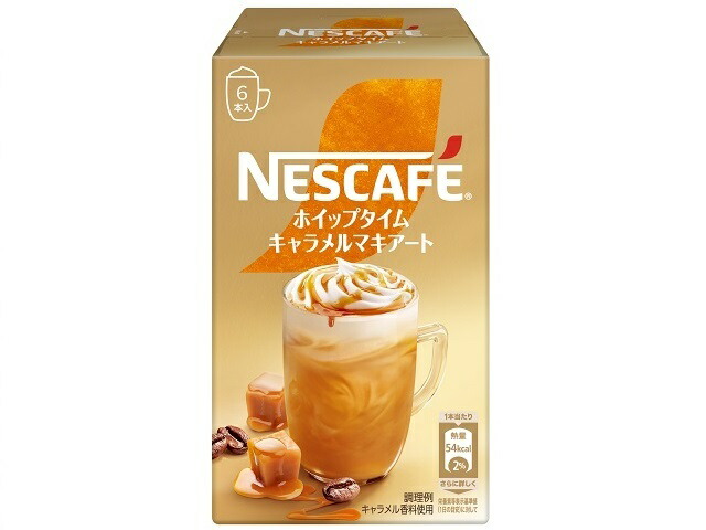 ネスレ日本 ネスカフェ　ホイップタイムキャラメルマキアート６Ｐ
