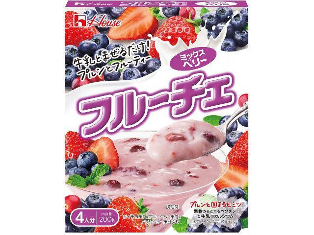 ハウス食品 ２００ｇ　フルーチェ　ミックスベリー