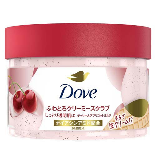 Dove(ダヴ) スクラブ チェリー＆アプリコットミルク 角質ケア(298g)の商品画像