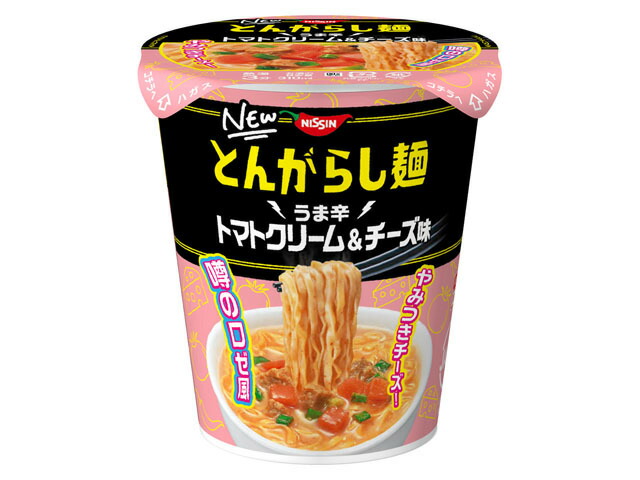 日清食品 とんがらし麺トマトクリームの商品画像