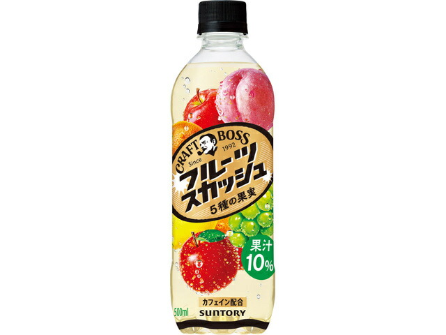 サントリー クラフトボス　フルーツスカッシュ　５００Ｐ