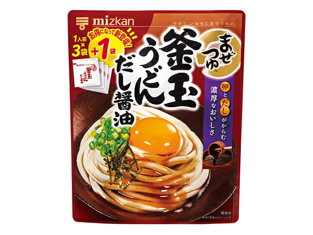 Ｍｉｚｋａｎ まぜつゆ　釜玉うどんだし醤油