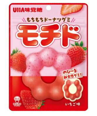 UHA味覚糖 モチド いちご味 40g