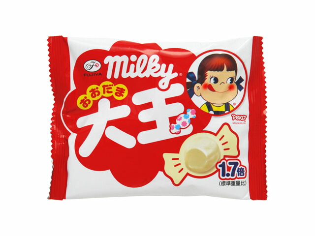 １００ｇミルキー袋　ペコちゃん
