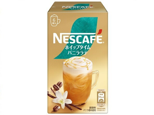 ネスレ日本 ネスカフェ　ホイップタイムバニララテ　６Ｐ