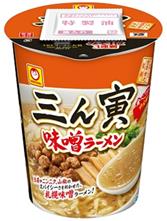 マルちゃん 三ん寅 味噌ラーメン カップ 101g