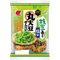 三幸製菓 丸大豆せんべい 枝豆香る塩味 10枚
