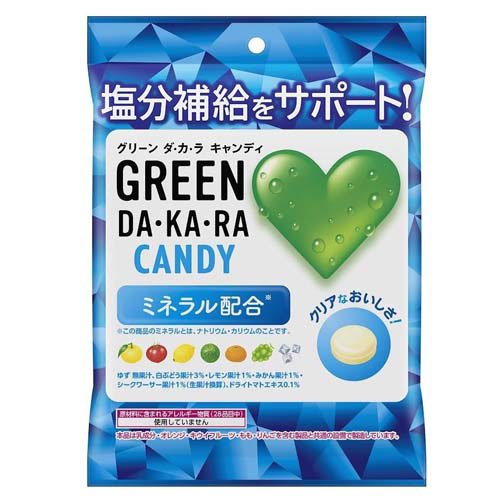 GREEN DA・KA・RA キャンディ 袋(60g)の商品画像