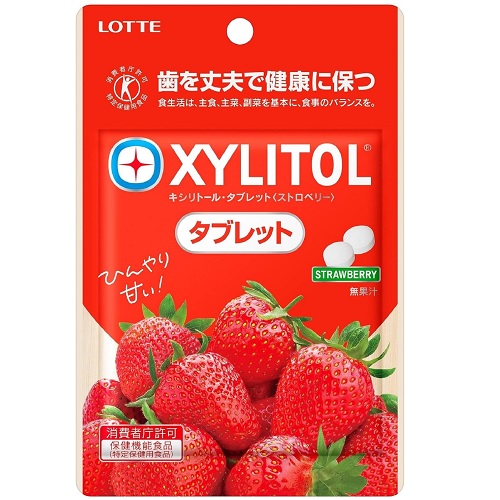 ロッテ キシリトール タブレット ストロベリー 35g
