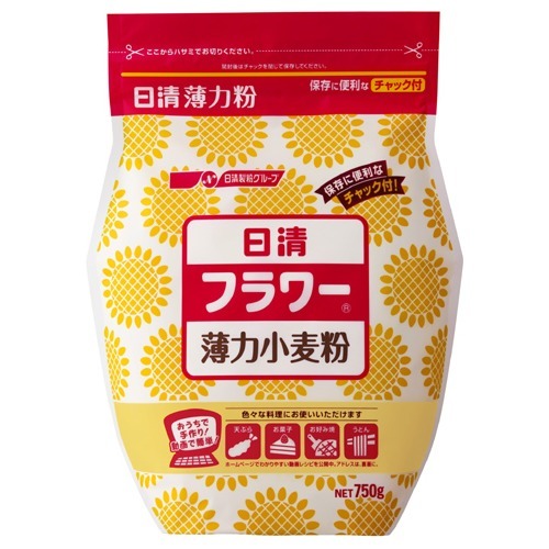 日清製粉ウェルナ ０８秋日清　フラワー　チャック付７５０ｇ