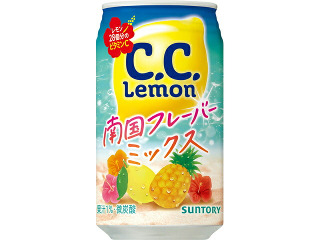 サントリー Ｃ．Ｃ．レモン　南国フレーバーミックス　３５０缶