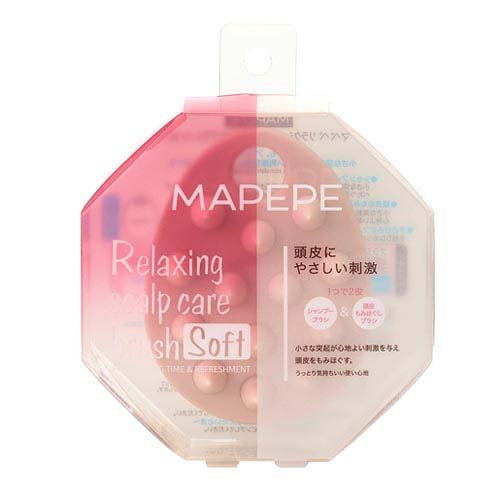マペペ リラクシング スカルプケアブラシ ソフト(1個)