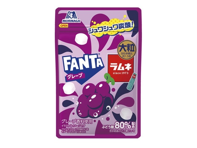森永製菓 大粒ラムネ ファンタグレープ 25gの商品画像