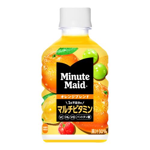 コカ・コーラ ミニッツメイドオレンジブレンド ペット 280ml