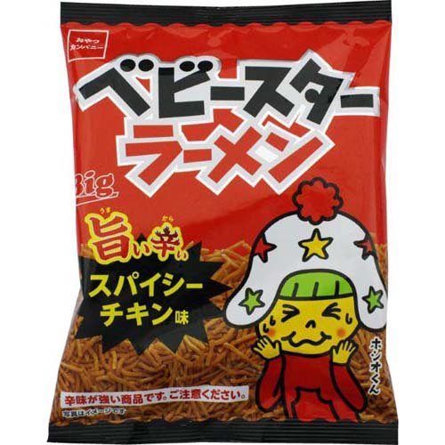 ベビースターラーメン 旨辛スパイシーチキン味(65g)