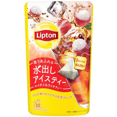 リプトン 水出しアイスティー ルイボス＆ライチティー ティーバッグ(10袋入)