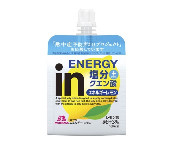 森永製菓 inゼリーエネルギーレモン 180g