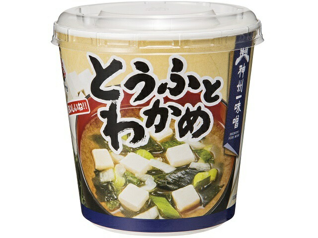 神州一味噌 おいしいね!! とうふとわかめ 1食
