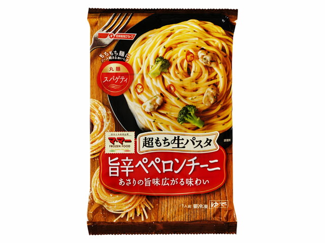 日清製粉ウェルナ マ・マー超もち生パスタペペロンチーニ
