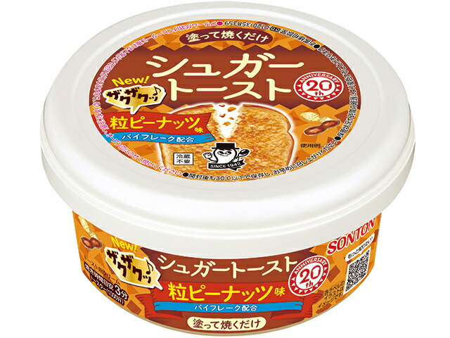 ソントン シュガートースト ザクザク粒ピーナッツ味 100g