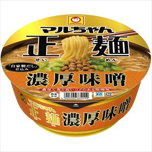 マルちゃん マルちゃん正麺 濃厚味噌 カップ 133g