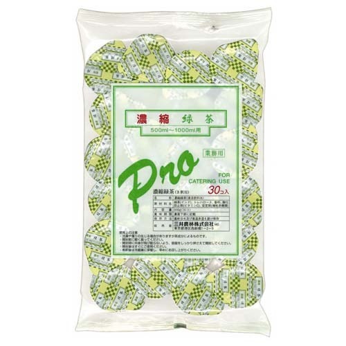 三井農林 緑茶ポーション 1L用(18.5g*30コ入)