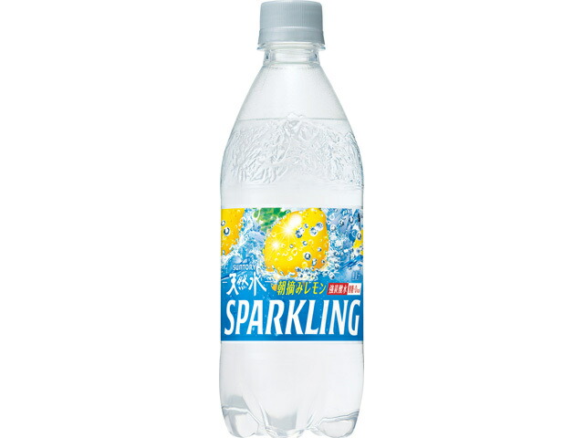 サントリー 天然水ＳＰＫレモン４９５Ｐ（自販機用）の商品画像