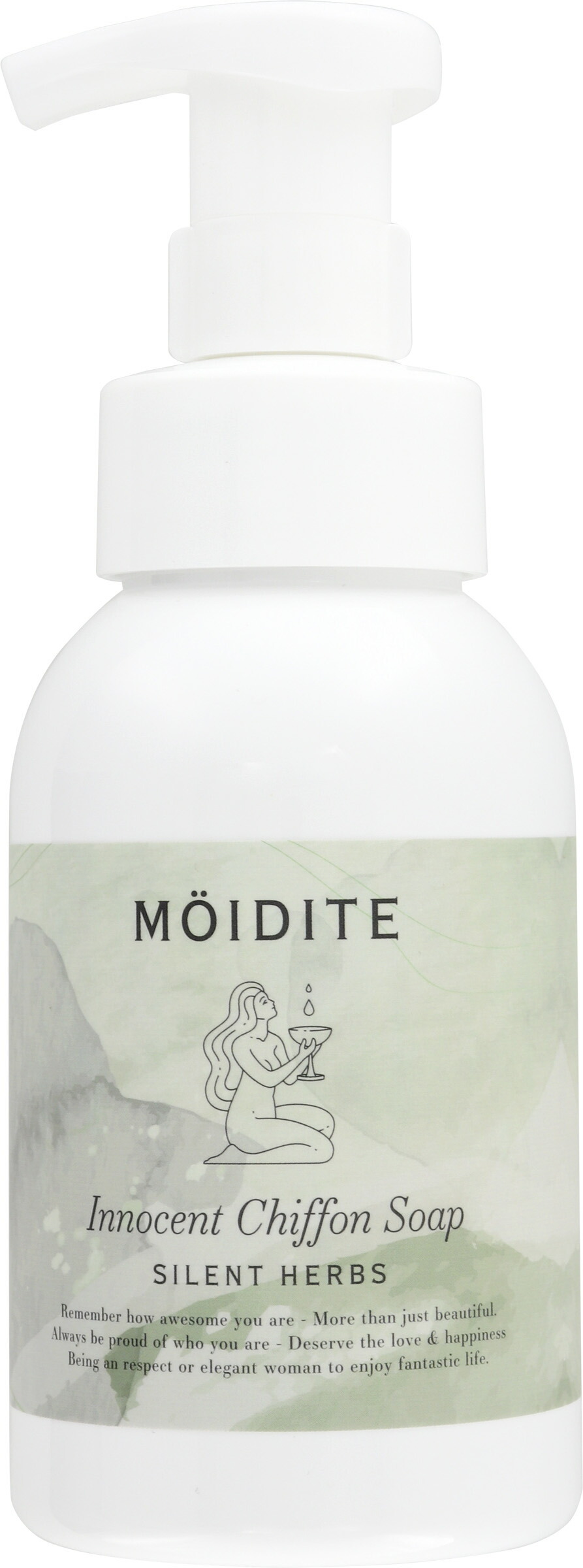 モアディーテ イノセントシフォンソープ サイレントハーブの香り 300ml