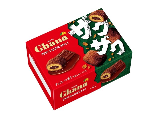 ロッテ ガーナ ザクザクショコラビスキュイ 40g