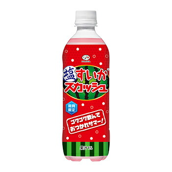 不二家 塩すいかスカッシュ 500ml