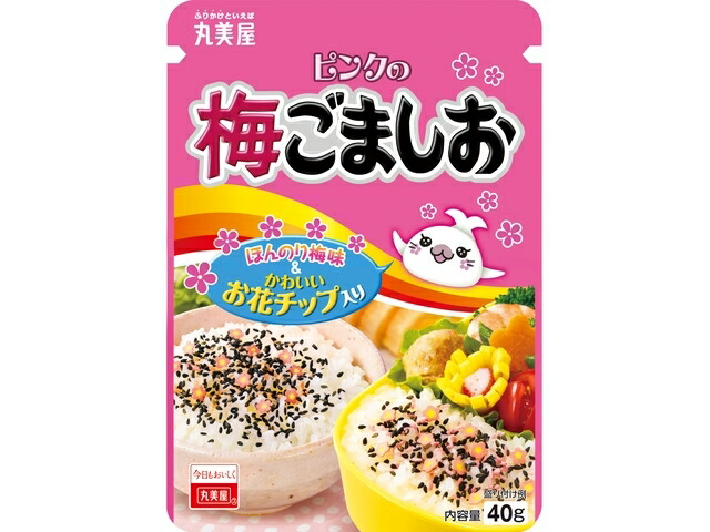 丸美屋食品工業 丸美屋　ピンクの梅ごましお　ＮＰ　４０ｇの商品画像