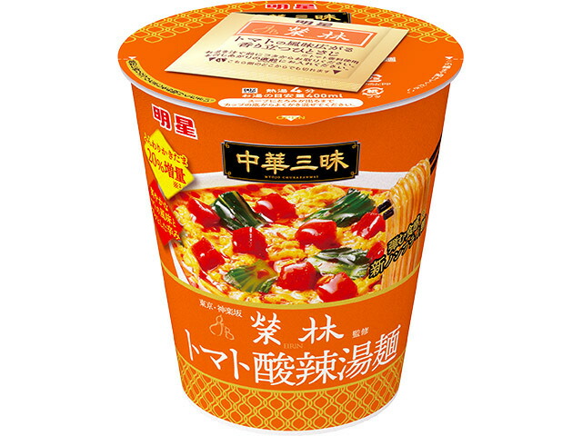 明星食品 明星　中華三昧タテ型ビッグ　榮林　トマト酸辣湯麺