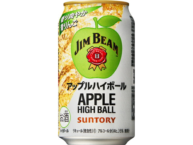 サントリー ジムビームハイボール　アップルハイボール３５０ｍｌ