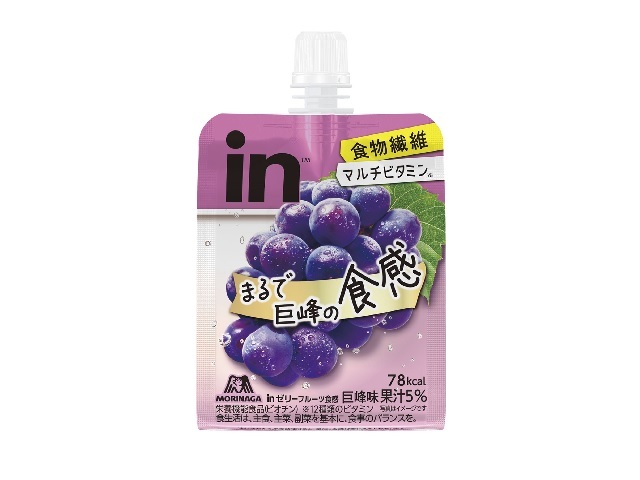 森永製菓 inゼリー フルーツ食感 巨峰 150g