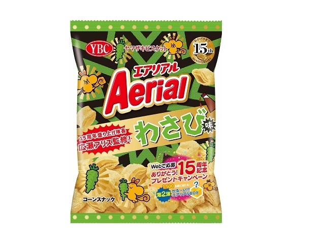 ヤマザキビスケット エアリアル わさび味 65g