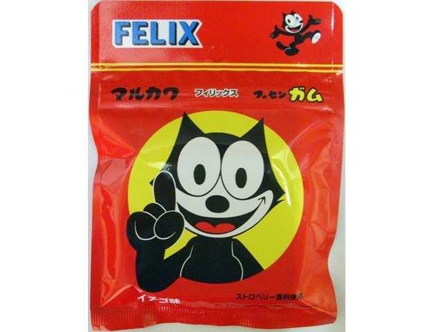 丸川製菓 チャック袋 フィリックス フーセンガム 47gの商品画像