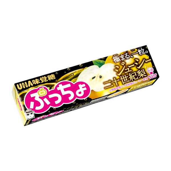 UHA味覚糖 ぷっちょスティック ジューシー二十世紀梨 10粒