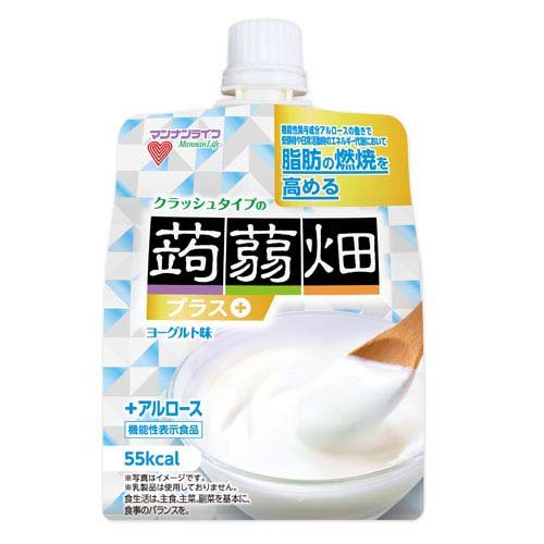 クラッシュタイプの蒟蒻畑 プラス ヨーグルト味(150g)