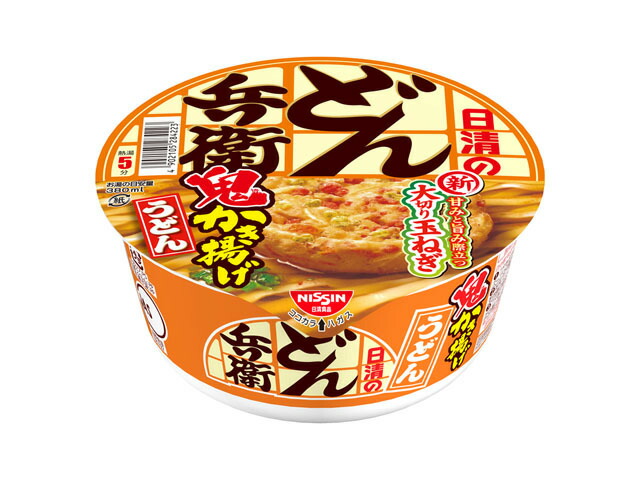日清食品 日清のどん兵衛 鬼かき揚げうどん 96g