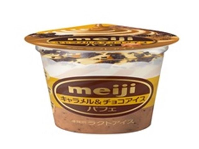 明治 キャラメル&チョコアイスパフェ 185ml