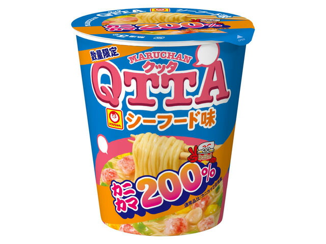 マルちゃん QTTA シーフード味 カップ 77g
