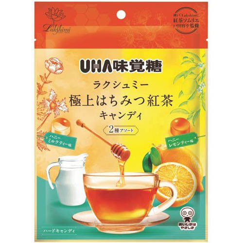 UHA味覚糖 極上はちみつ紅茶キャンディ 2種アソート 75g