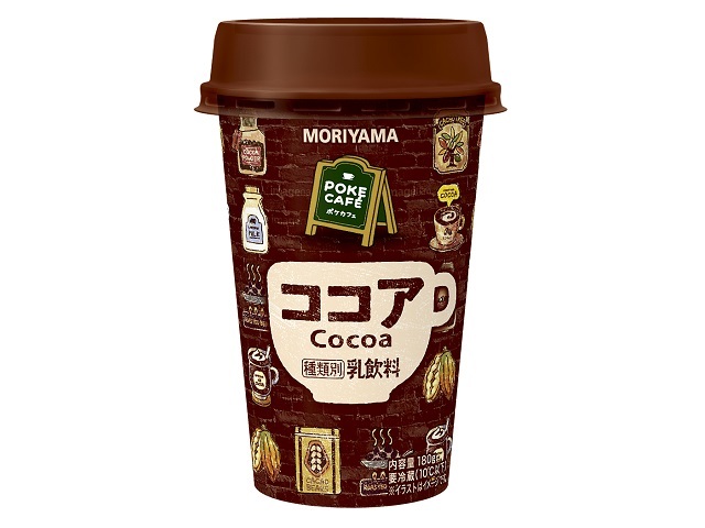 守山乳業 ＭＯＲＩＹＡＭＡ　ＰＯＫＥＣＡＦＥ　ココア