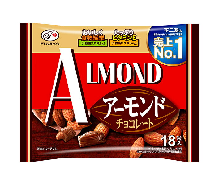 不二家 アーモンドチョコレート 18粒