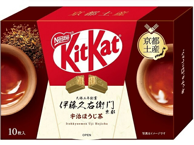 ネスレ日本 １０枚キットカット　伊藤久右衛門　宇治ほうじ茶
