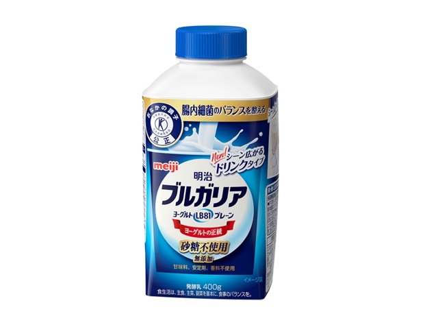 明治 ブルガリアヨーグルトLB81プレーンドリンクタイプ 400g